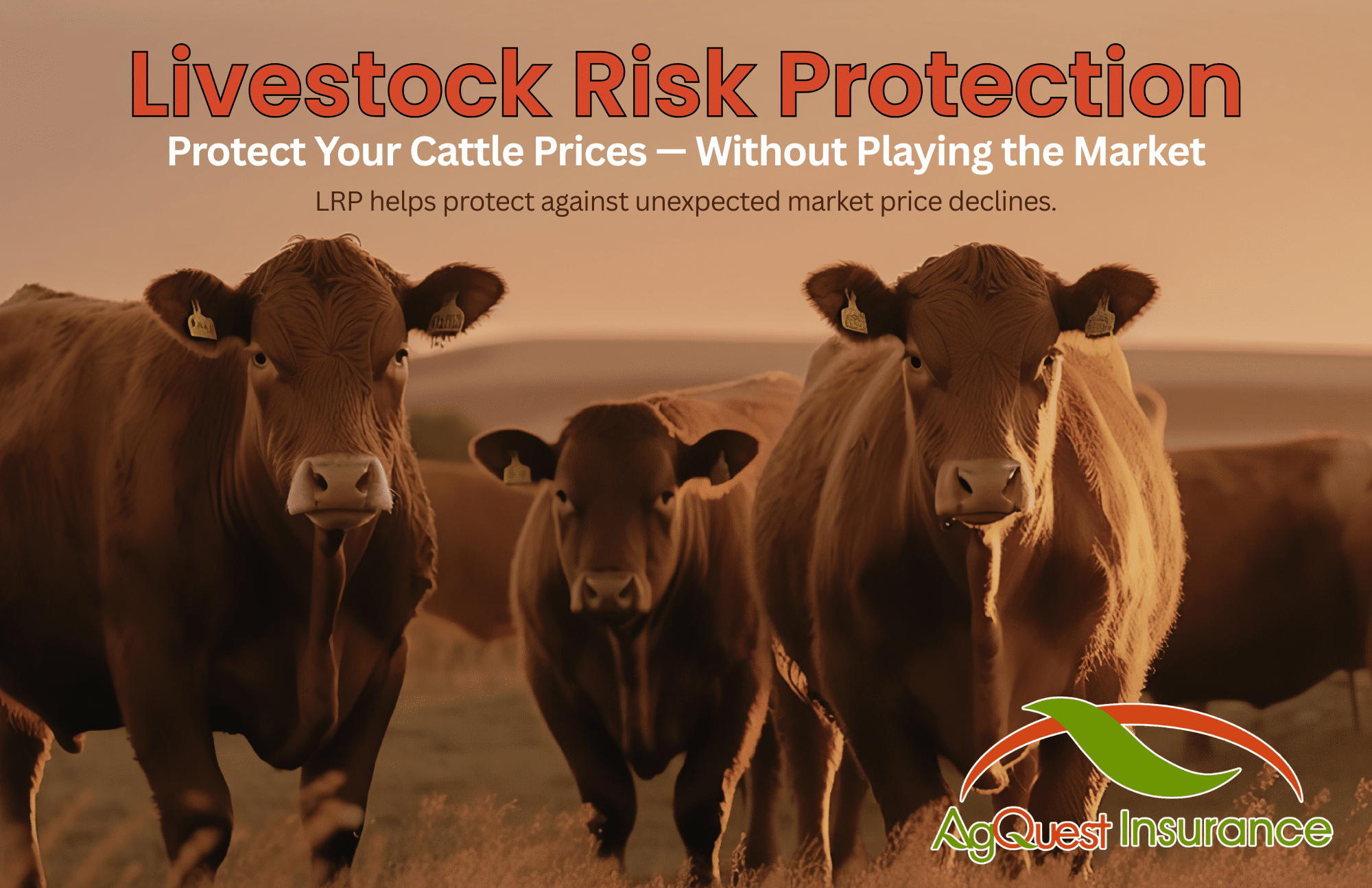 Livestock Risk Protection Beef Header for Spreadsheets